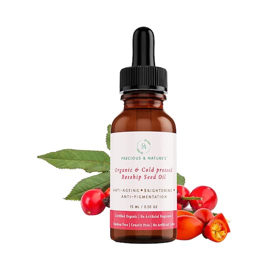 Precious & Nature's Organic & Cold Pressed Rosehip Oil (15ml)