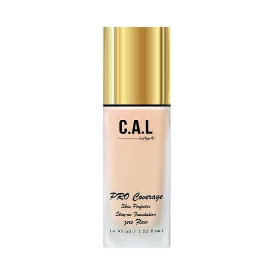 C.A.L Los Angeles Skin Perfector Stay On Foundation - 02 Porcelain Ivory (45ml)