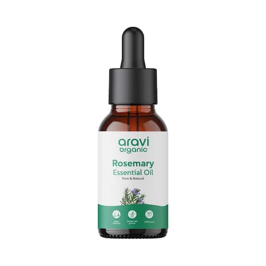 Aravi Organic Rosemary Essential Oil (15ml)