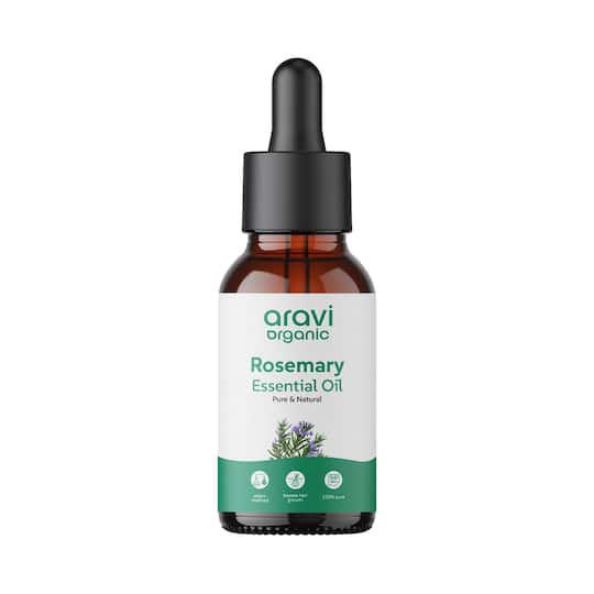 Aravi Organic Rosemary Essential Oil (30ml)