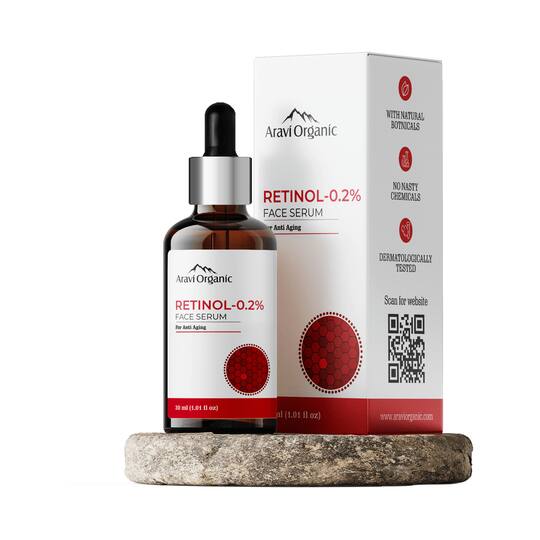 Aravi Organic Retinol Face Serum (30ml)