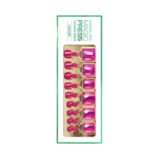 Dashing Diva Magic Press Premium Series Pedicure - Dia Purple