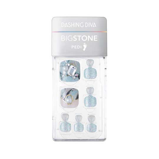 Dashing Diva Big Stone Magic Press Pedicure - Garden Bloom