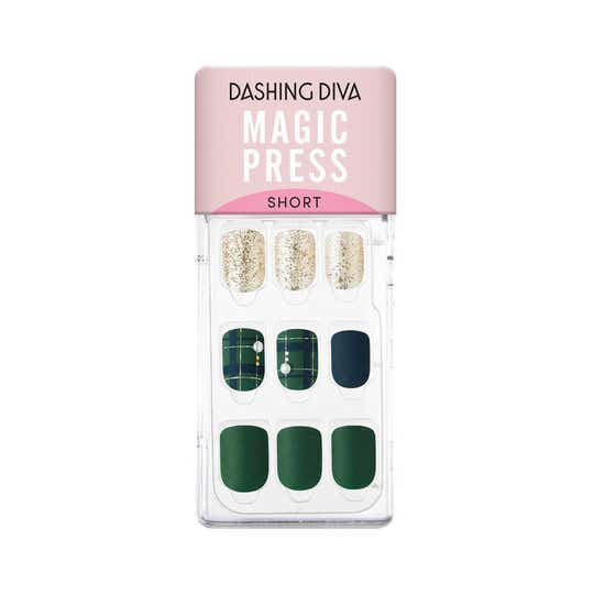Dashing Diva Magic Press Short - Green Duffle Coat