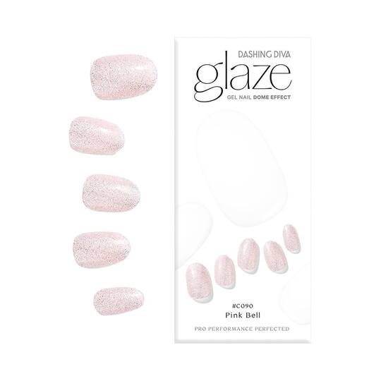 Dashing Diva Glaze Gel Nail Dome Effect - Pink Bell