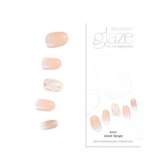 Dashing Diva Gel Nail Dome Effect - Jewel Beige