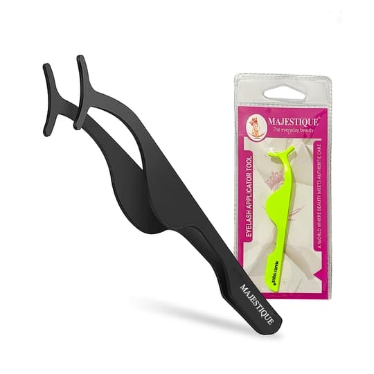 Majestique Stainless Steel False Eyelash Curlers Extension Applicator Remover