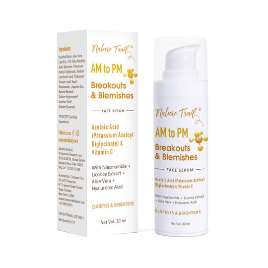 Nature Trail Am To Pm Breakouts & Blemishes Face Serum (30ml)