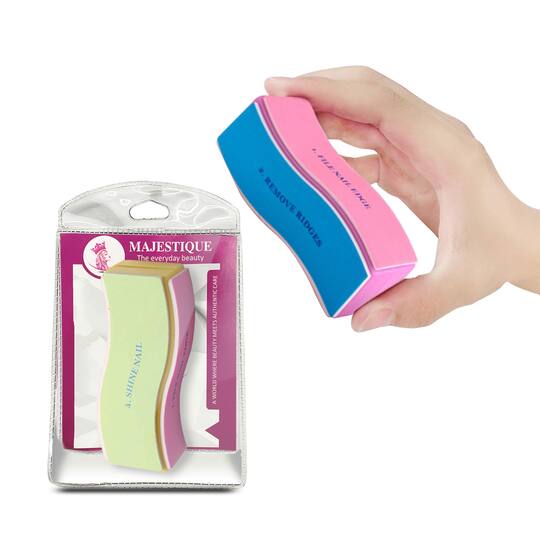 Majestique Manicure 4 Action Nail Buffer, Sanding Files, Nail Care - Color May Vary