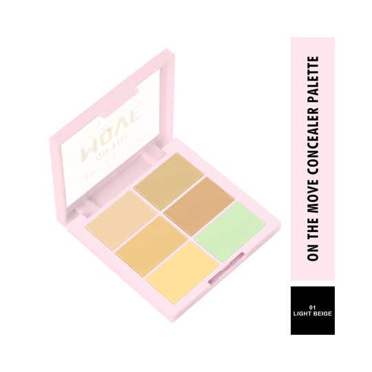 Swiss Beauty On The Move Concealer Palette - 01 Light Beige (7g)