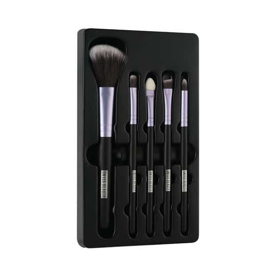 Swiss Beauty Makeup Brush - Purple (5Pcs)