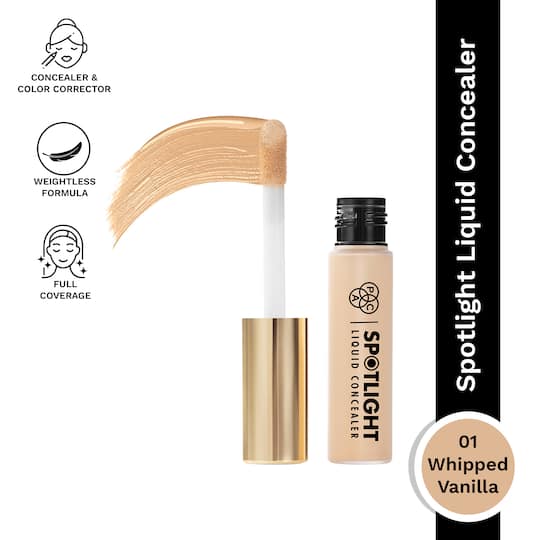 PAC Spotlight Liquid Concealer - 01 Whipped Vanilla (15g)