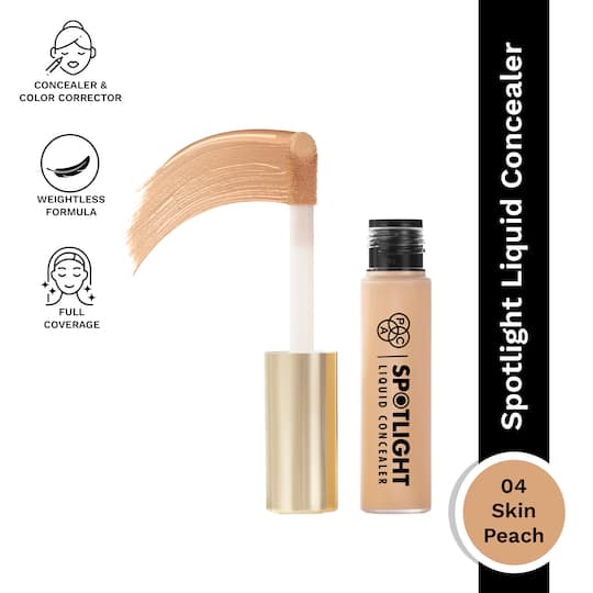 PAC Spotlight Liquid Concealer - 04 Skin Peach (15g)