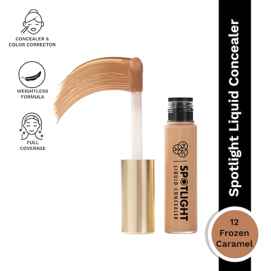 PAC Spotlight Liquid Concealer - 12 Frozen Caramel (15g)