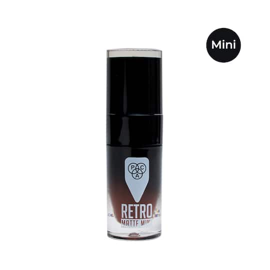 PAC Retro Matte Gloss Mini Liquid Lipstick - 08 Smirk (3ml)