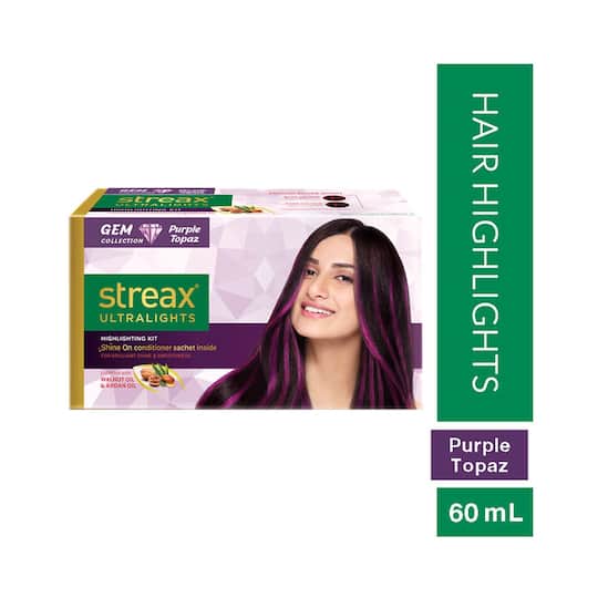 Streax Ultralights Gem Collection - Purple Topaz (40gm+20ml)
