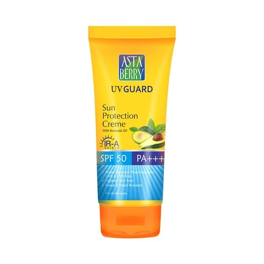 Astaberry UV Guard Sun Protection Crème SPF 50 (100ml)