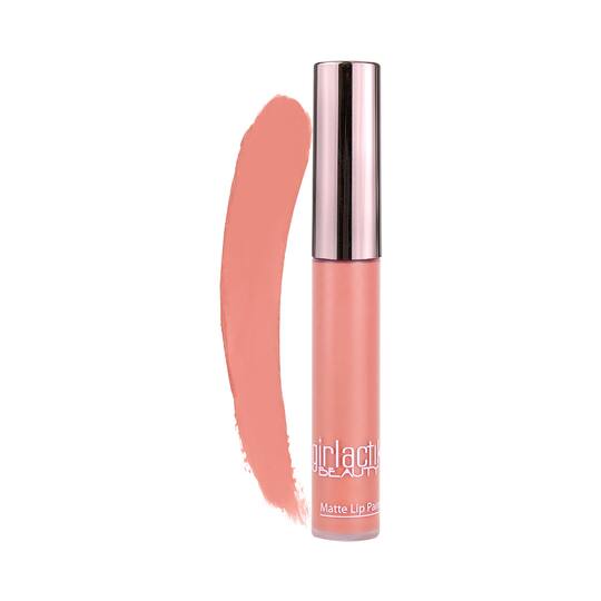 Girlactik Long Lasting Matte Lip Paint Liquid Lipstick - Blushing (7.5ml)