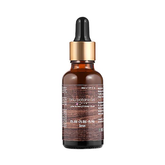Bhu Botanicals 10% Aha 2% Bha 1% Pha Face Serum (30ml)