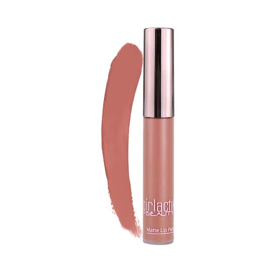 Girlactik Long Lasting Matte Lip Paint Liquid Lipstick - Posh (7.5ml)