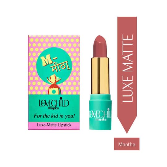 LoveChild Masaba For The Kid In You! Luxe Matte Lipstick - 05 Meetha (4g)