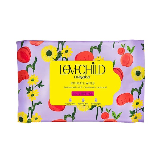 LoveChild Masaba PH I Love You Intimate Wipes - (10 Sheet)