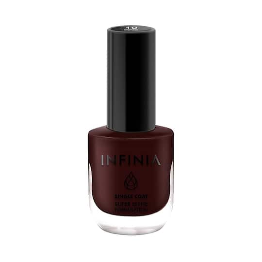 INFINIA Single Coat Nail Paint - 19 Brownie (12ml)