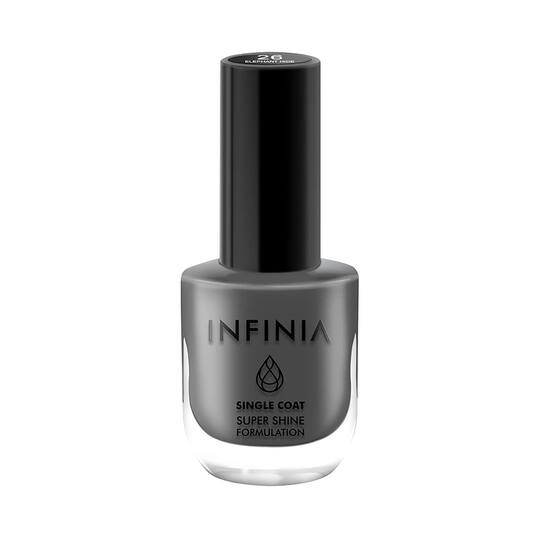 INFINIA Single Coat Nail Paint - 26 Elephant Hide (12ml)