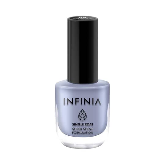 INFINIA Single Coat Nail Paint - 64 Light Steel Blue (12ml)