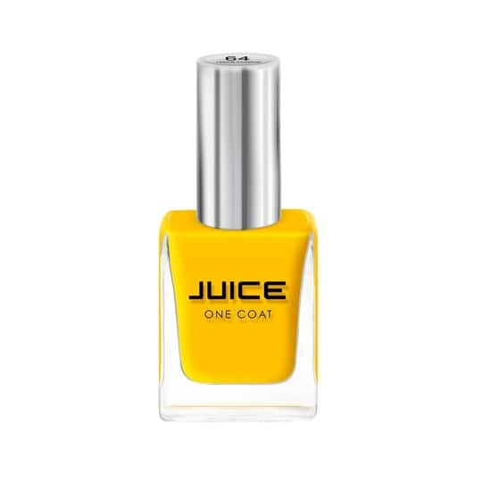 JUICE One Coat Quick Dry Chip Resistant Nail Polish - 64 Lemon Cadmium (11ml)