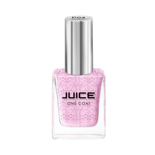 JUICE One Coat Quick Dry Chip Resistant Nail Polish - P04 Rapture Pink (11ml)