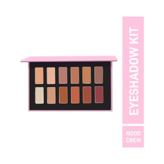 MyGlamm Popxo 12 Eyeshadow Kit - Nood Crew (30g)