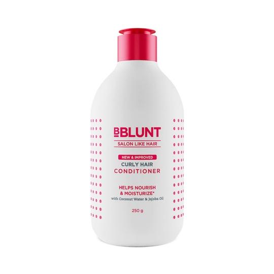 BBlunt Curly Hair Conditioner With Coconut Water & Jojoba Oil (250g)