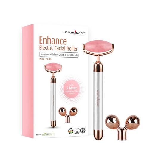 Healthsense Enhance Electric Dual Head Facial Roller