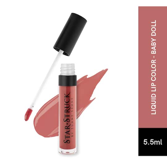 Star Struck by Sunny Leone Liquid Lip Color - Baby Doll (5.5ml)