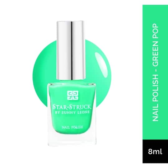 Star Struck by Sunny Leone Nail Polish - Green Pop (8ml)