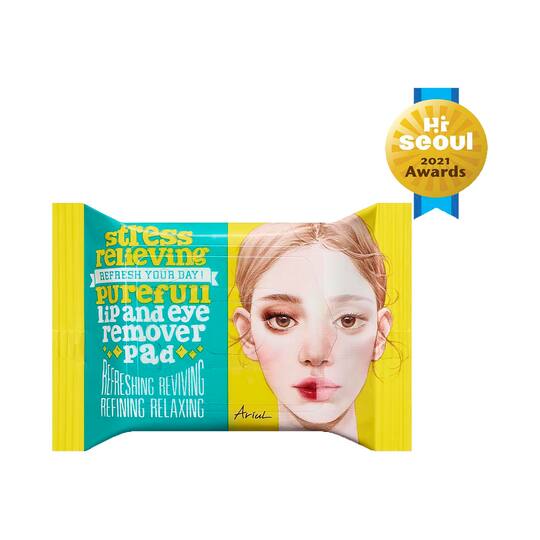 Ariul Stress Relieving Purefull Lip & Eye Remover Tissue (30Pcs)