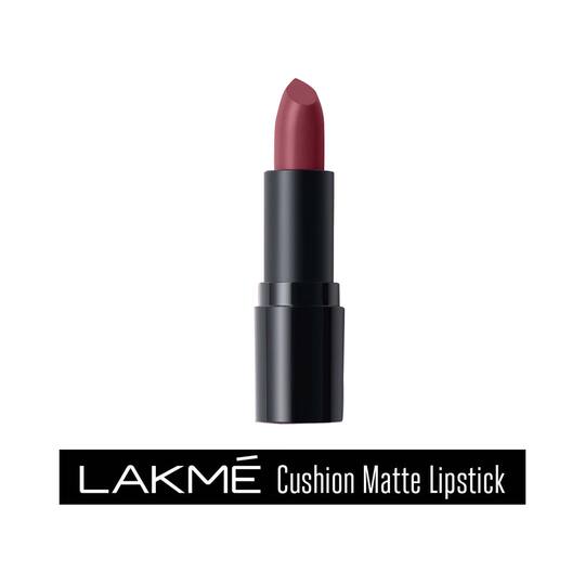Lakme Cushion Matte Lipstick - Pink Caramel (4.5g)