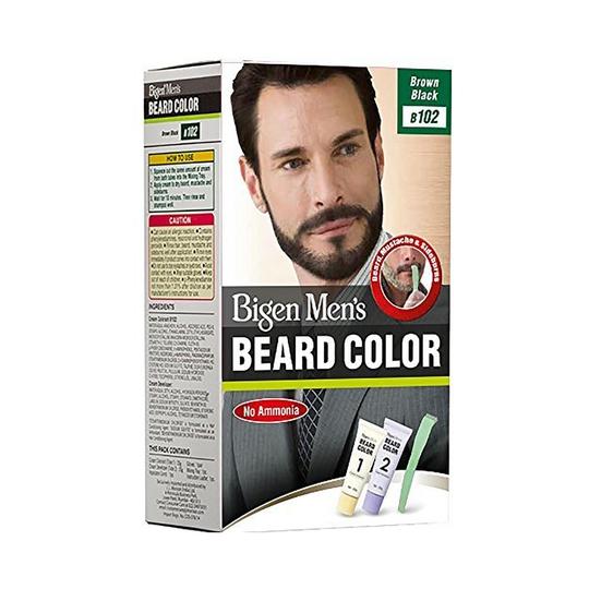 Bigen Men's Beard Color - B102 Brown Black (40g)