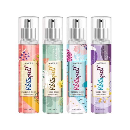 Layer'r Wottagirl! Body Splash Set (4Pcs)