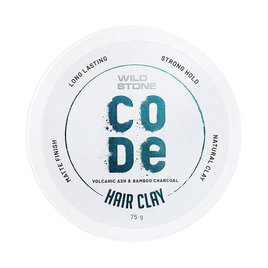 Wild Stone Code Hair Styling Clay (75g)