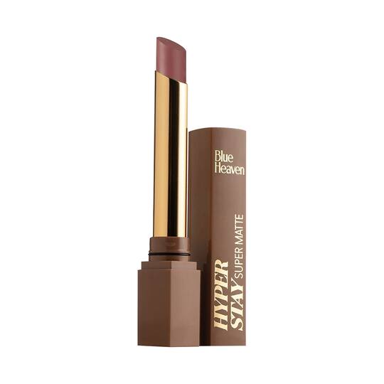 Blue Heaven Hyperstay Super Matte Lipstick - 724 Softy Mauve (2.2g)