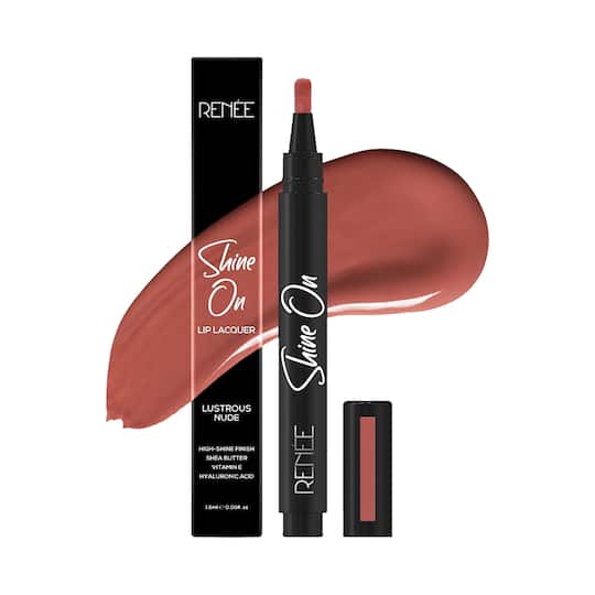 RENEE Shine On Lip Lacquer - LacLustrous Nude (1.8ml)