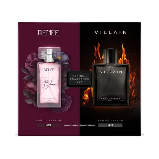 RENEE X Villain Bloom & Classic Eau De Parfum Premium Fragrance Set (2 Pcs)