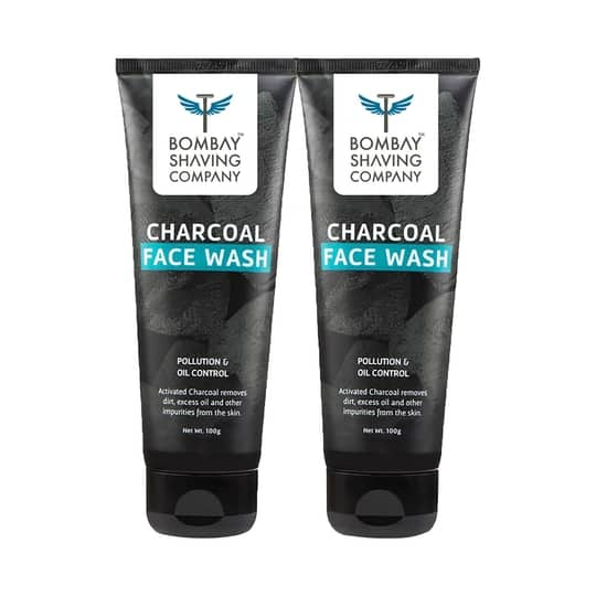 Bombay Shaving Company Activated Charcoal Facewash (2Pcs)