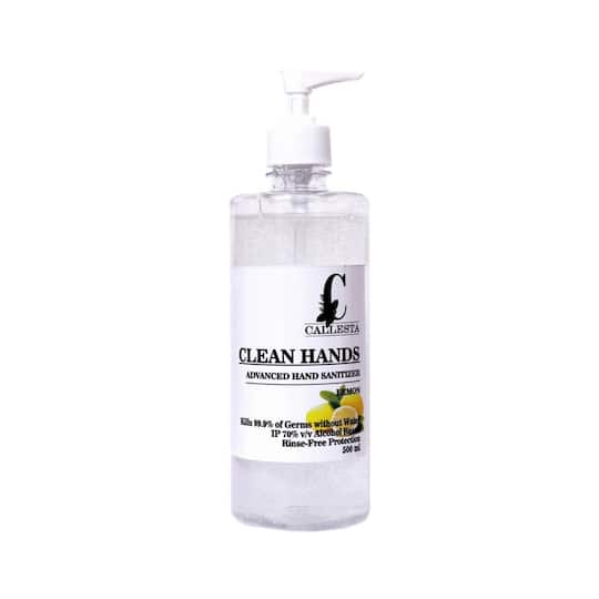 Callesta Clean Lemon Gel Based Hand Sanitizer (500ml)