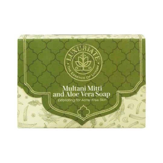 LUXURIATE Multani Mitti and Aloe Vera Soap (125g)