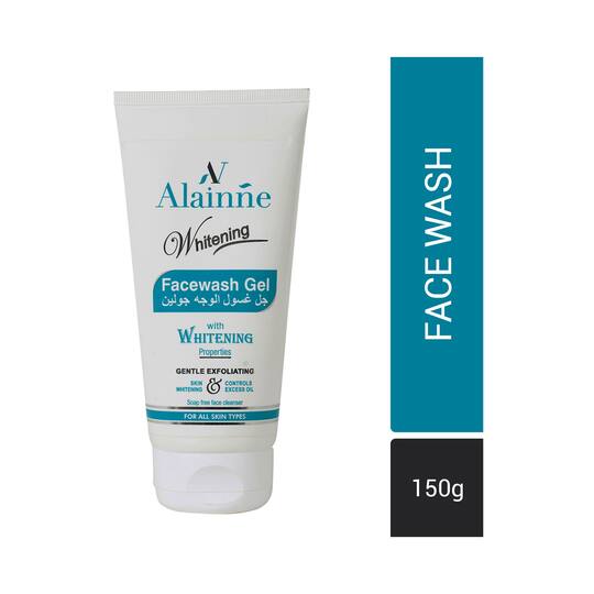 Alainne Whitening Gel Facewash - (150g)