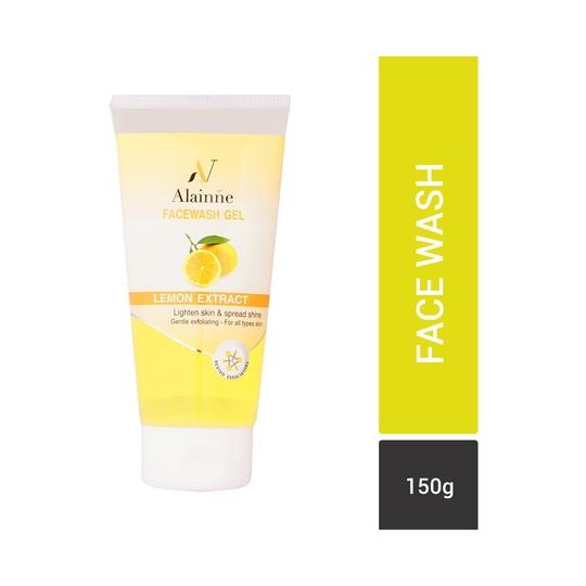 Alainne Lemon Extract Facewash Gel - (150g)