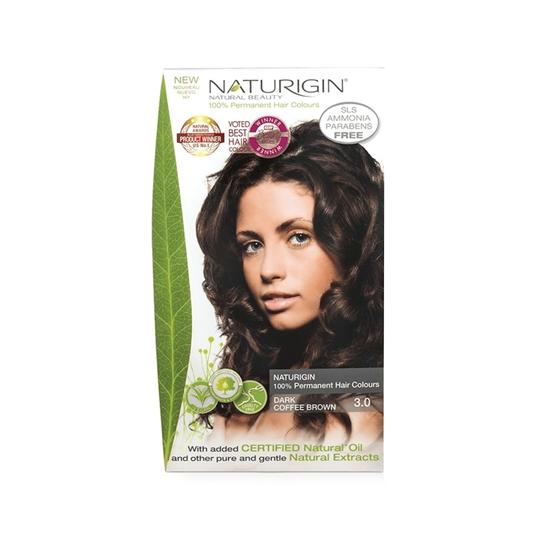 Naturigin Permanent Hair Colour - Dark Coffee Brown 3.0 (115ml)